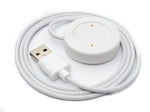 USB 2.0 Kabel 100 cm Ladestation für Honor Watch GS3 Smartwatch in Weiß | System-S