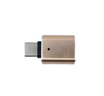 USB 3.1 Adapter Typ C Stecker zu 3.0 Buchse Kabel in Rosa Metallic | System-S
