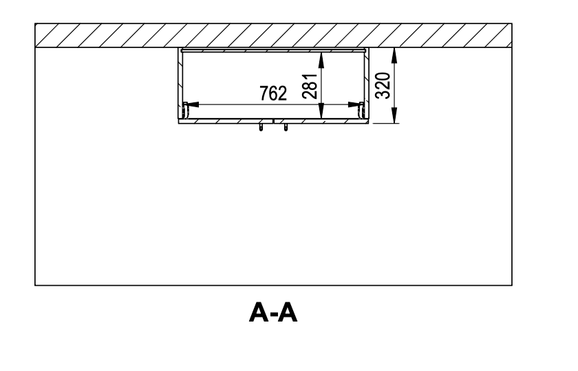 Unit-Z FlexiShelf mit Türen - 80 cm