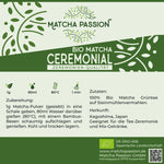 Bio Matcha Ceremonial 30g Dose