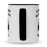 Bedruckte Tasse mit Spruch - Ein Zocker altert nicht er levelt