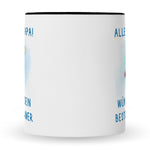 Bedruckte Tasse mit Spruch Bester Schwimmer