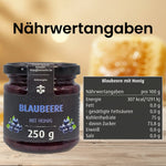 Blaubeere mit Honig - mild & fruchtig | 250g