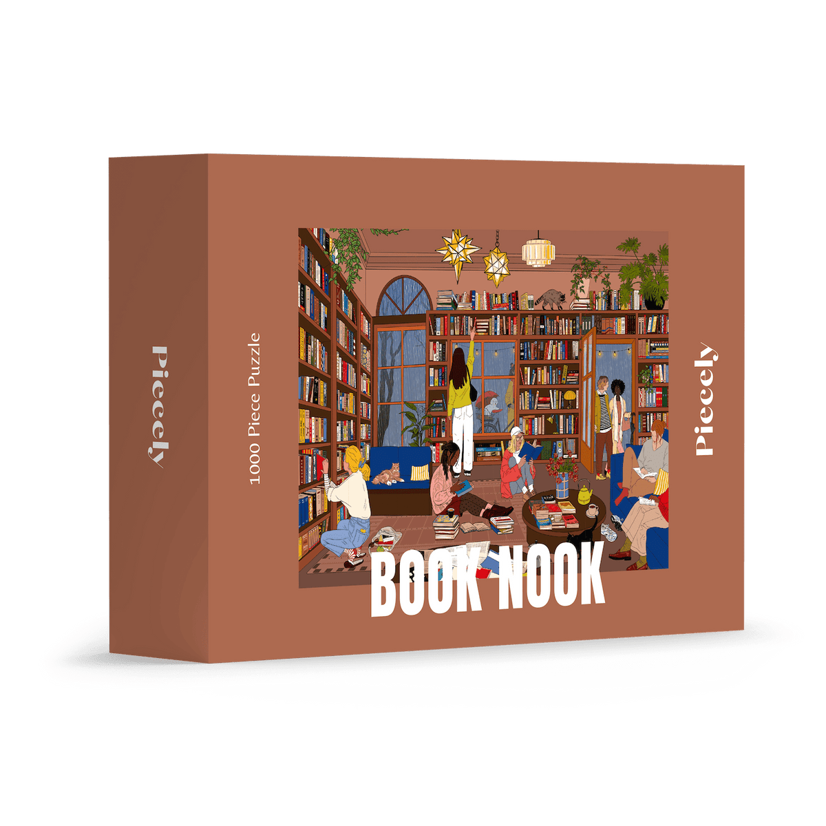 Piecely Book Nook Puzzle, 1000 Teile