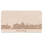 Frühstücksbrettchen Skyline Braunschweig
