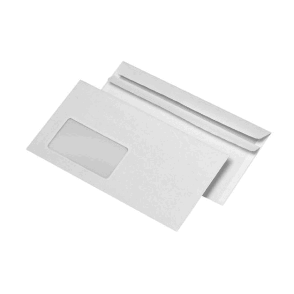 Briefumschlag DIN lang 110x220mm, selbstklebend - 1000 Stück