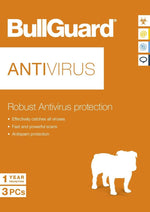 BullGuard Antivirus 1 Jahr 3 PC
