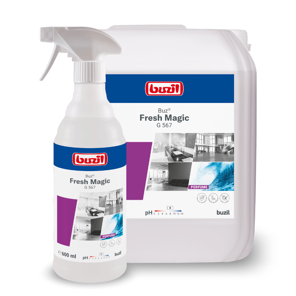 Buzil Buz® Fresh Magic G 567 Gebrauchsfertiger Raumspray mit Aktiv-Geruchsblocker