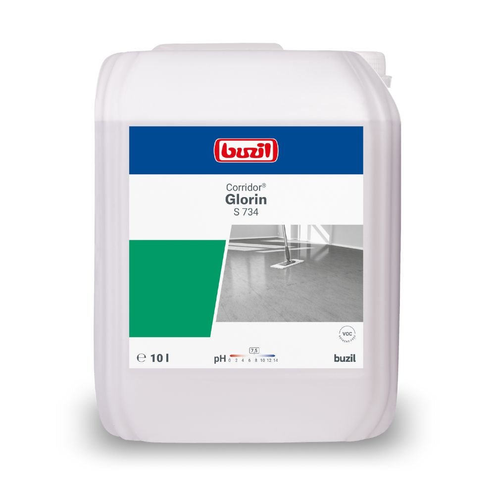 Buzil Corridor® Glorin S 734 Allround Selbstglanzdispersion | Kanister (10 l)