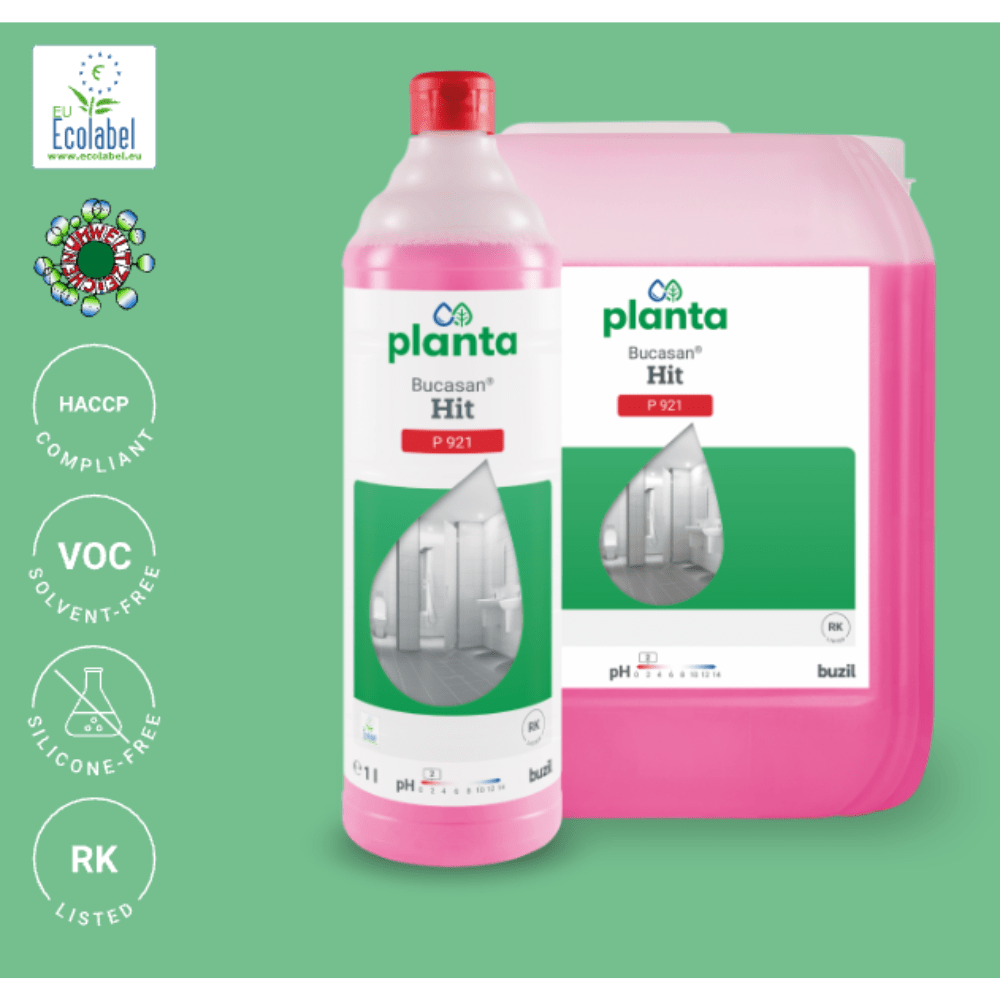 Buzil Planta Bucasan® Hit P 921 Ökologischer Sanitärunterhaltsreiniger