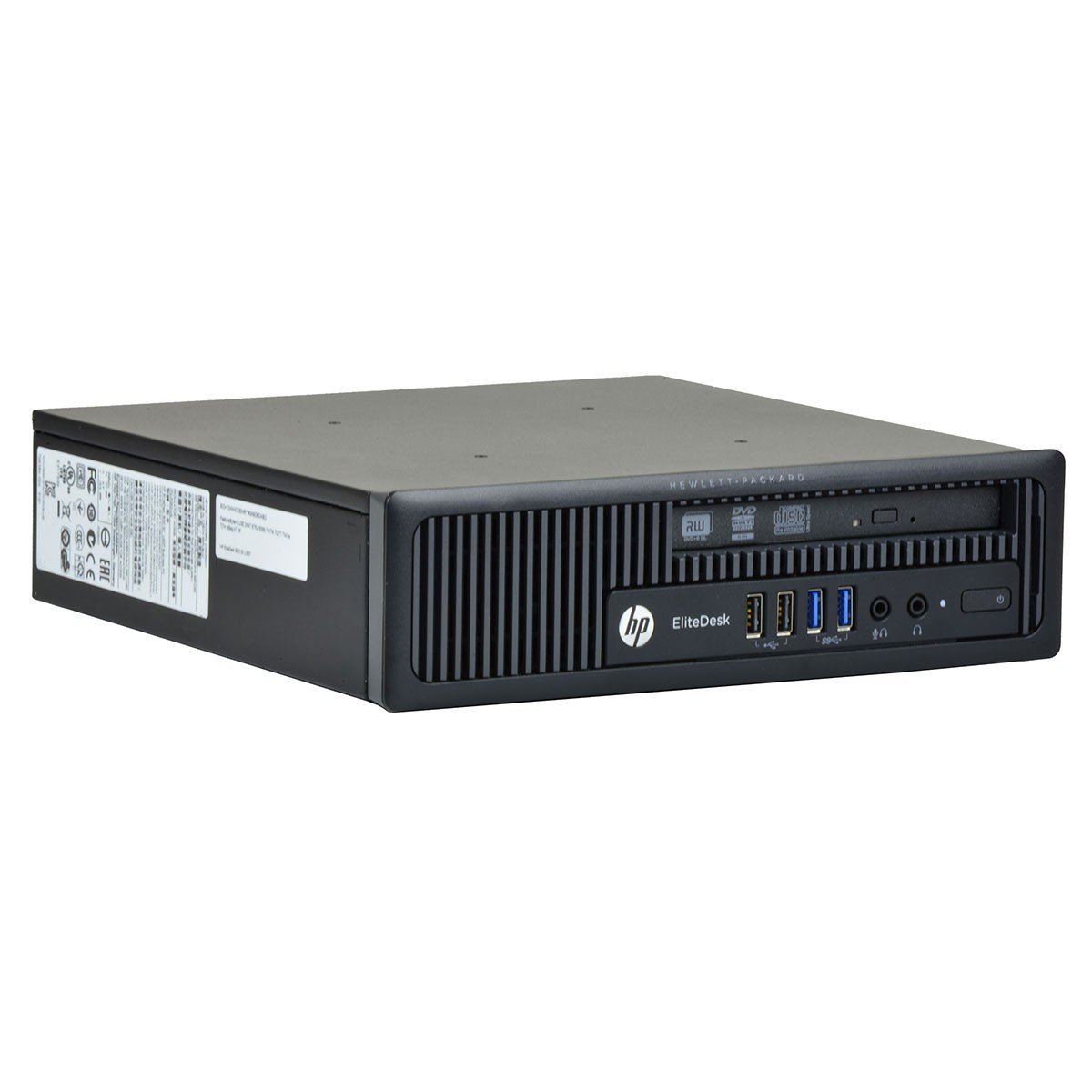 HP EliteDesk 800 G1 USDT Intel Quad Core i5 256GB SSD 8GB Windows 10 Pro MAR DVD Brenner