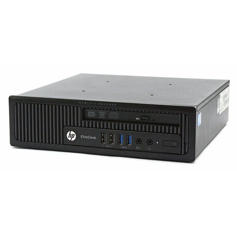 HP EliteDesk 800 G1 USDT Intel Quad Core i5 256GB SSD 8GB Windows 10 Pro MAR DVD Brenner