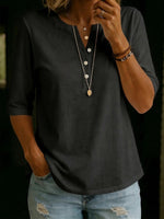 Damen Henley Shirt