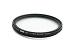 Star Burst Filter 52 mm 360° Cross Flare Linse für Smartphone Fotografie in Schwarz | System-S