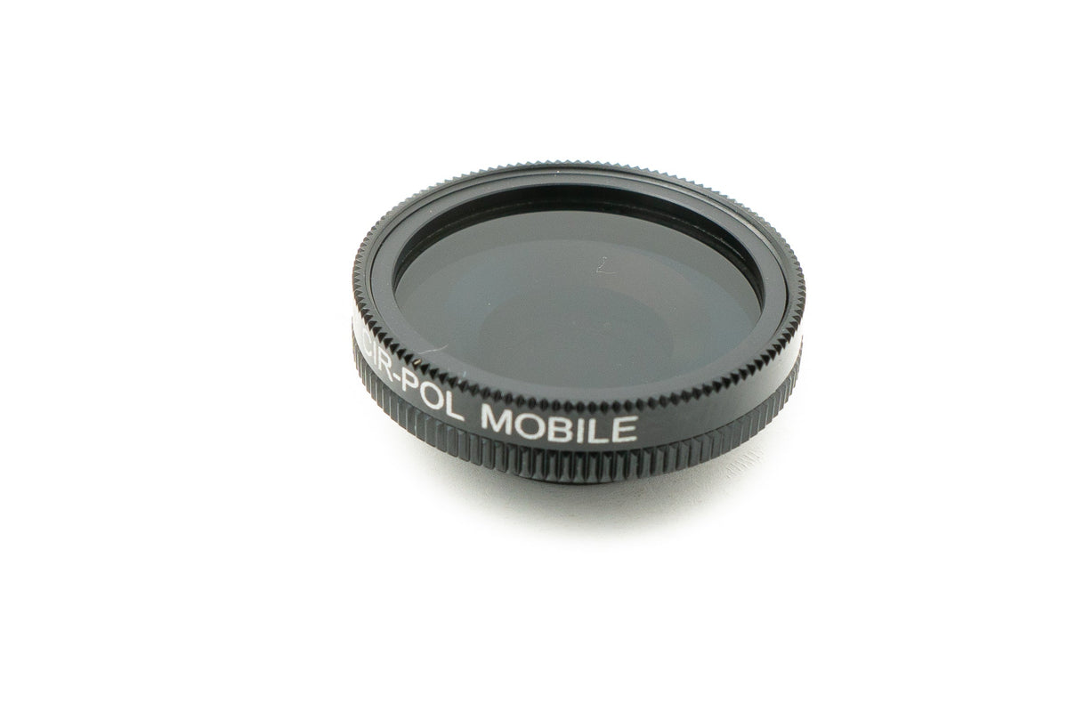 CPL Filter 37 mm Circular Polarizer Linse mit Hülle für iPhone 15 | System-S