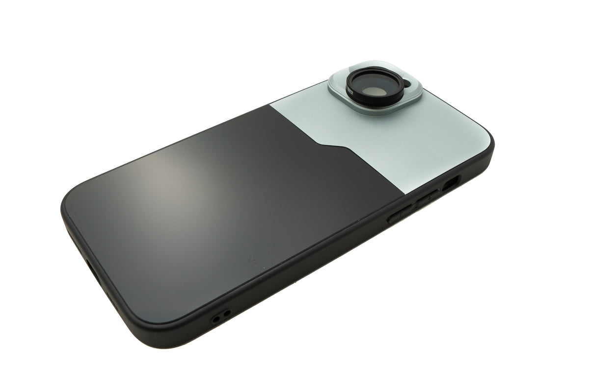 CPL Filter 37 mm Circular Polarizer Linse mit Hülle für iPhone 15 Plus | System-S