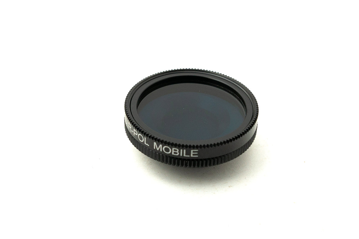 CPL Filter 37 mm Circular Polarizer Linse mit Hülle für iPhone 15 Pro | System-S