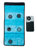 ND Filter Set 37 mm Neutraldichte mit Gewinde Hülle und Tasche für iPhone 15 Plus | System-S