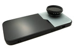 ND Vario Filter 37 mm 2 bis 400 Neutraldichte mit Gewinde Hülle für iPhone 15 Plus | System-S