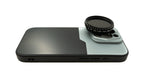 ND Vario Filter 37 mm 2 bis 400 Neutraldichte mit Gewinde Hülle für iPhone 15 Pro | System-S