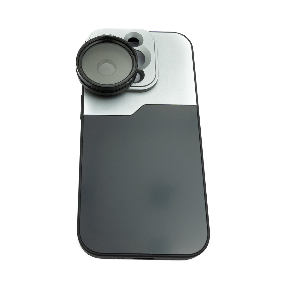 CPL Filter 37 mm Circular Polarizer Linse mit Gewinde Hülle für iPhone 14 Pro | System-S