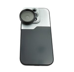 CPL Filter 37 mm Circular Polarizer Linse mit Gewinde Hülle für iPhone 14 Pro | System-S