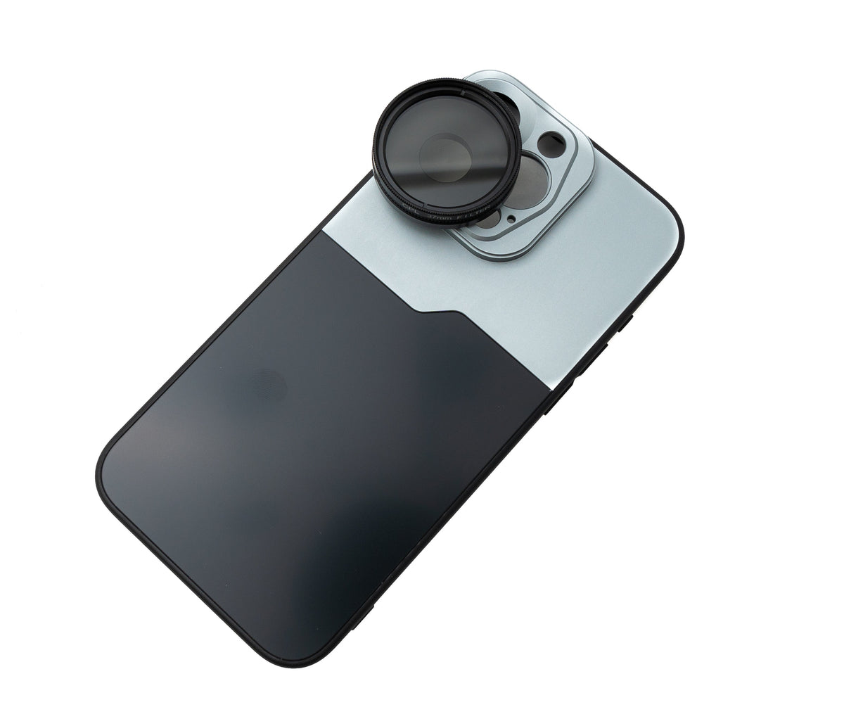 CPL Filter 37 mm Circular Polarizer Linse mit Gewinde Hülle für iPhone 15 Pro Max | System-S