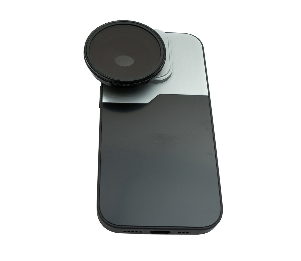 CPL Filter 52 mm Circular Polarizer Linse mit Gewinde Hülle für iPhone 14 Pro | System-S
