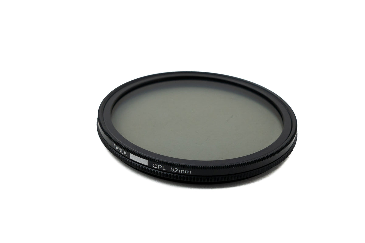 CPL Filter 52 mm Circular Polarizer Linse mit Gewinde Hülle für iPhone 15 Pro Max | System-S