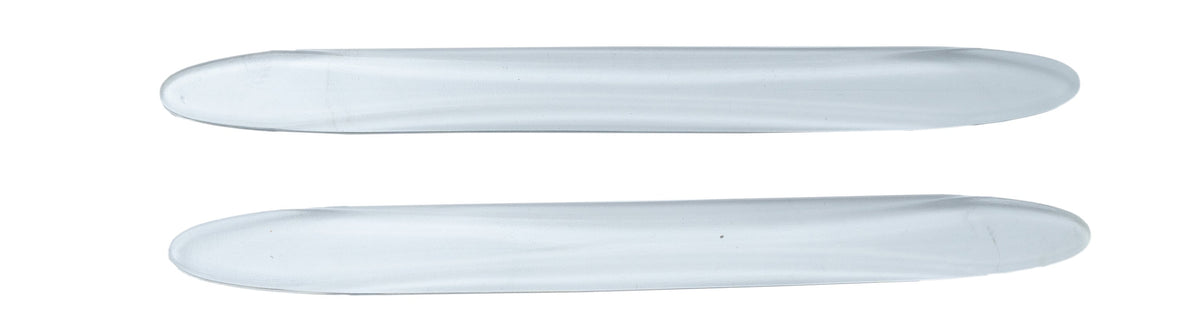 2x Auto Tür Schutz Streifen Anti Kollision Universal aus PVC in Transparent | System-S