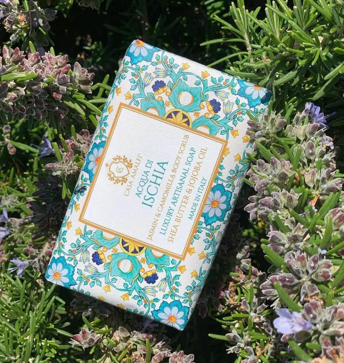 CASA AMALFI ACQUA DI ISCHIA BODY SOAP - Jasmin & Sea Salt