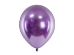 10 Stk. Luftballon Ø30cm "Uni Glossy" | Lila