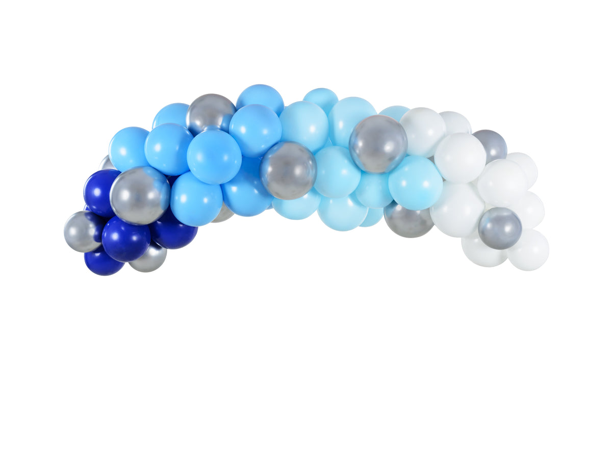 50 Stk.  Luftballon Ø30cm "Uni Glossy" | Silber