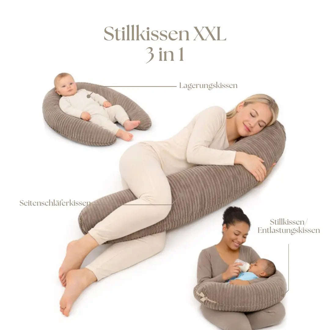Stillkissen Cord XXL –  ergonomisch & stilvoll Namma Markt