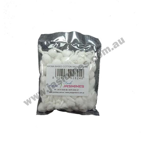COTTON WICKS WHITE-AROMA BASED (10 GRMS) product image 1