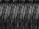 Türvorhang Lametta 90x250cm | Schwarz