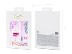 Türvorhang Lametta 90x250cm | Irisierend Lila