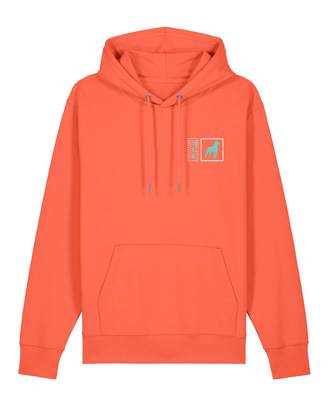 "Don't judge the dog" Unisex Hoodie (Cane Corso)