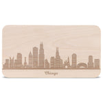 Frühstücksbrettchen Skyline Chicago
