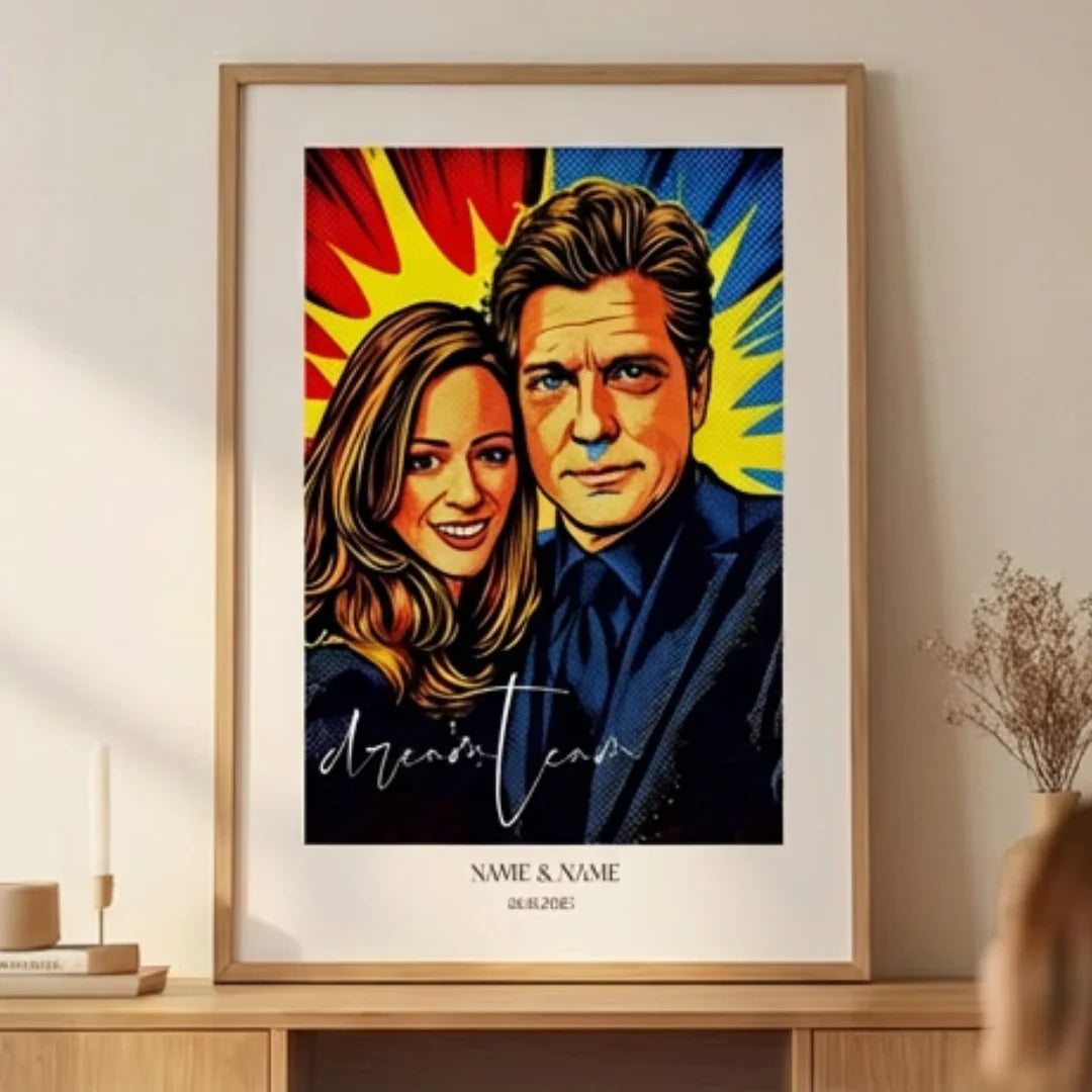 FOTO-POSTER POP ART mit Deinem Bild personalisiert