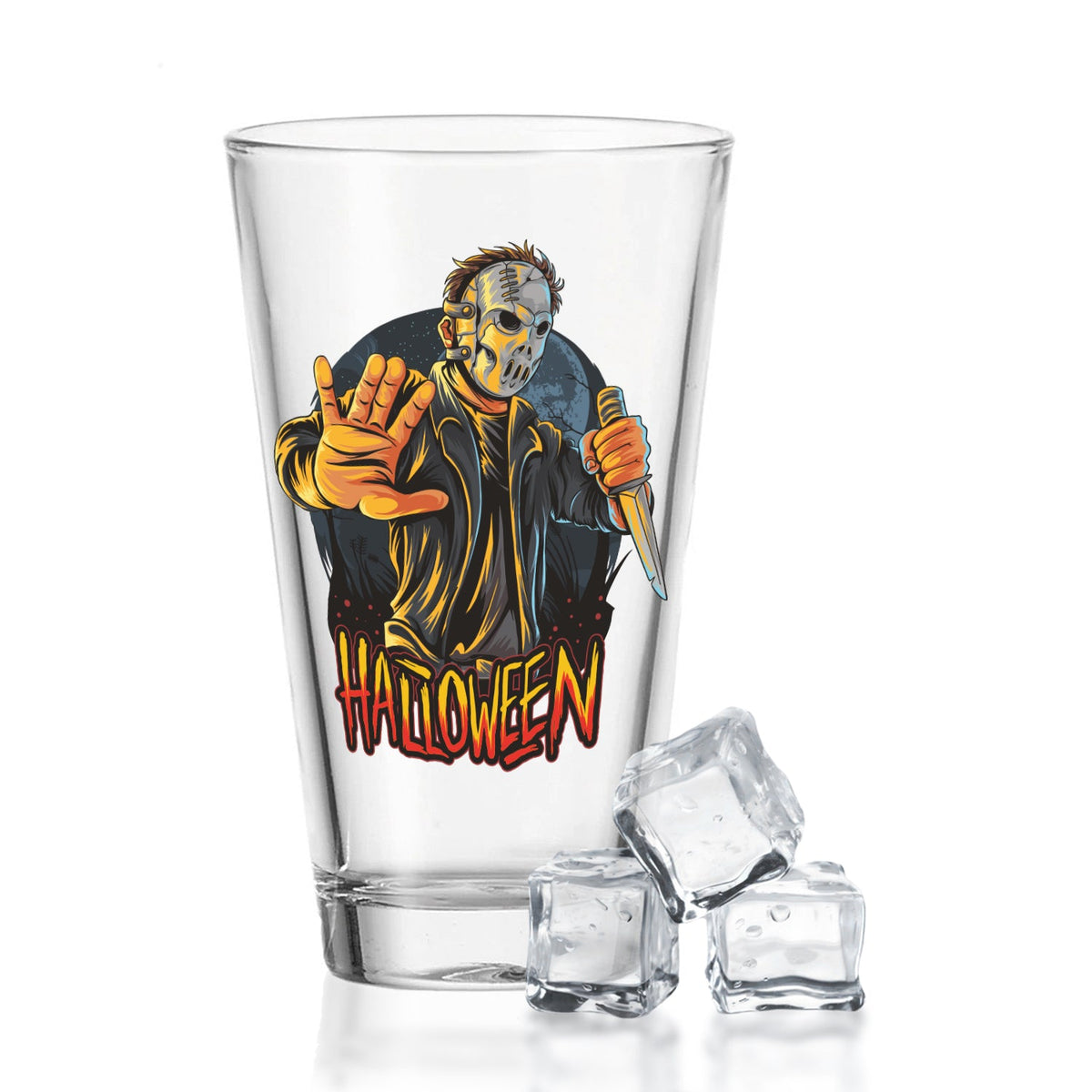 Leonardo Wasserglas mit UV-Druck "Slasher" für Halloween