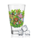 Leonardo Wasserglas mit UV-Druck "Wilde Tiere" - Für Kinder