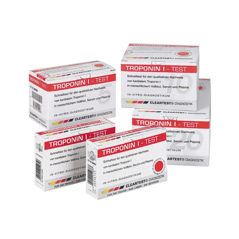Cleartest® Troponin I Vollblut Infarkt-Test