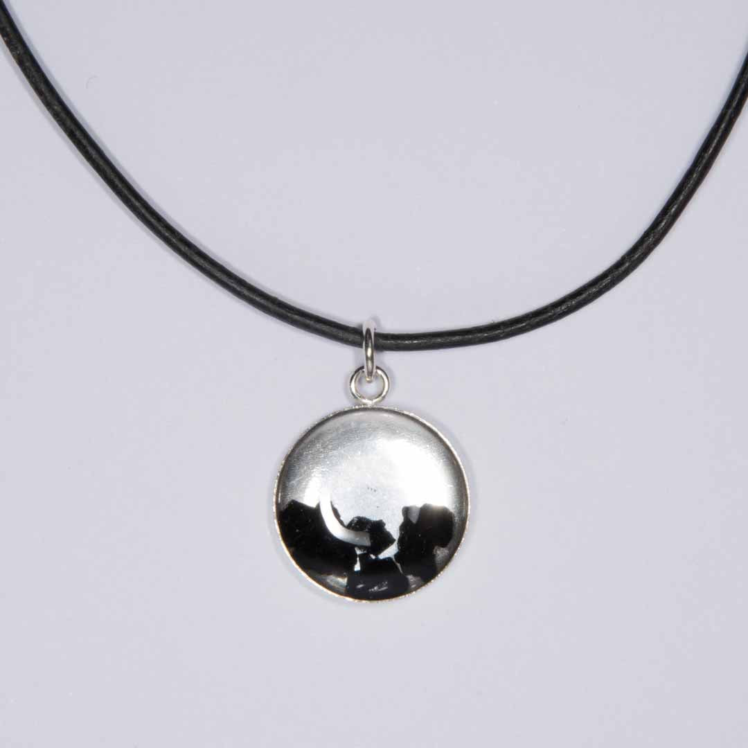 Collier Kohle Rund