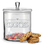 Leonardo Keksglas mit Gravur "Cookies"