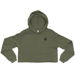 Crop Hoodie 'Khaki'