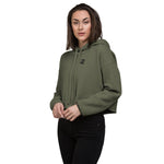 Crop Hoodie 'Khaki'