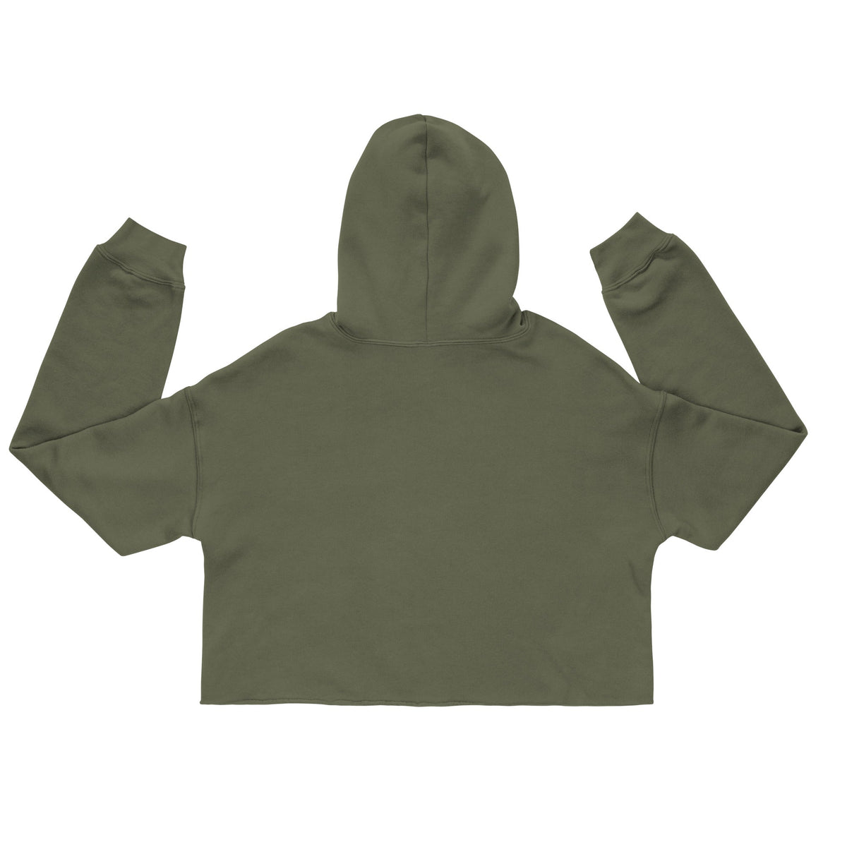 Crop Hoodie 'Khaki'