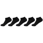 Damen Sneaker Socken » Set 5 Paar Strümpfe » 5er Pack Sneakersocken » Baumwollsocken mit elastischem Mittelfußband