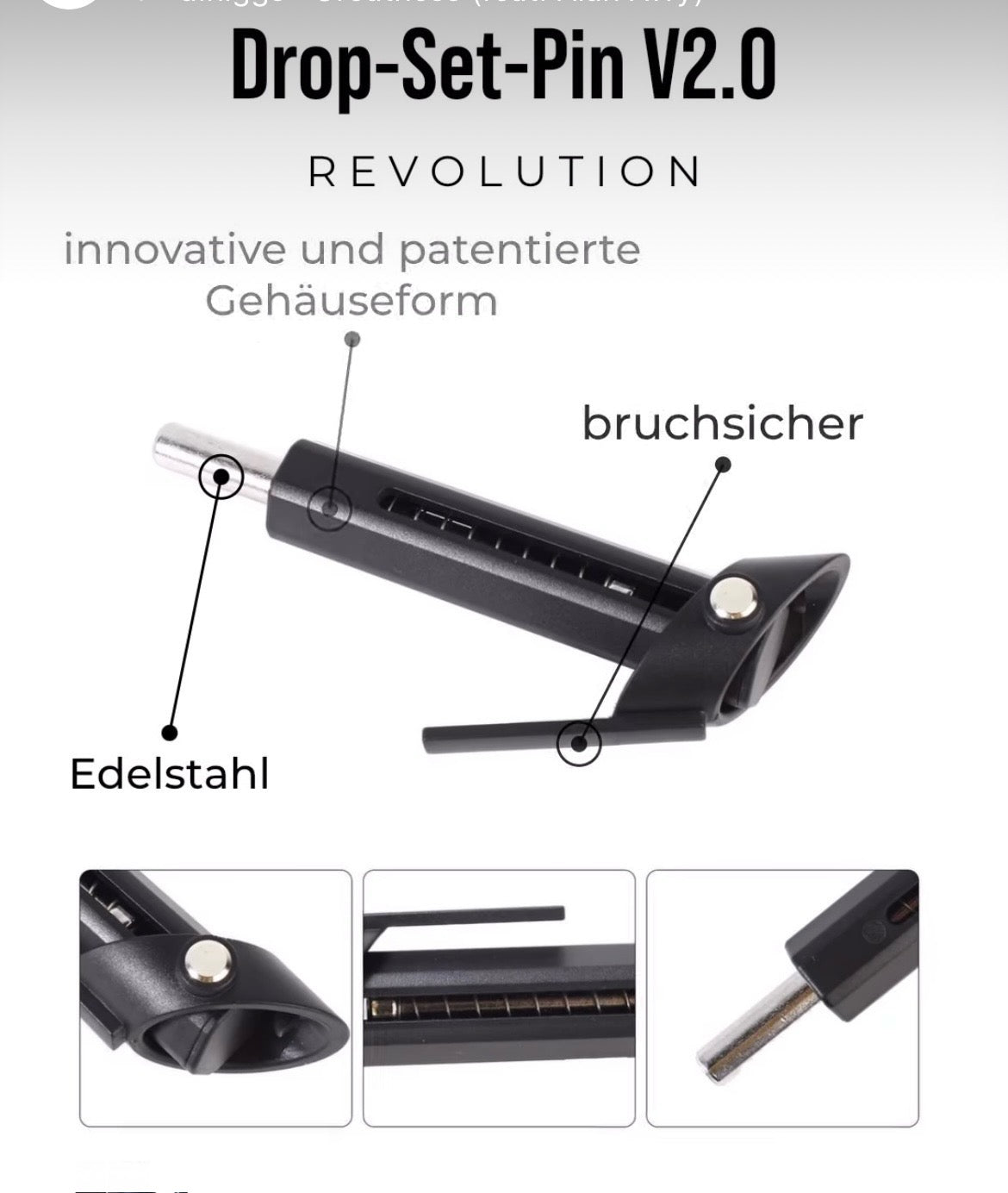 Iron-Bulls Drop-Set Pins – Automatisch. Schnell. Effektiv.